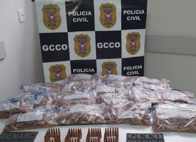 ​Policiais Civis apreendem em opera��o 3,6 mil muni��es de fuzil em V�rzea Grande