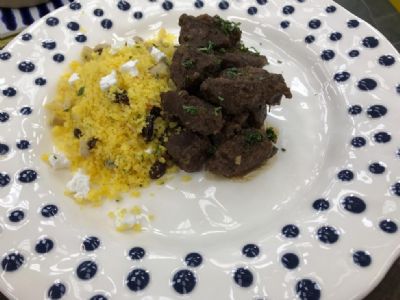 M�sculo com Cuscuz delicioso