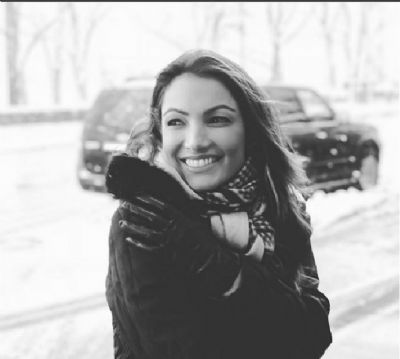 Patr�cia Poeta foge do calor e aproveita neve em NY