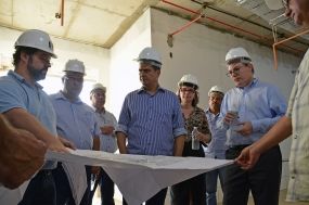 Novo Pronto-Socorro est� com 80% de conclus�o na parte estrutural