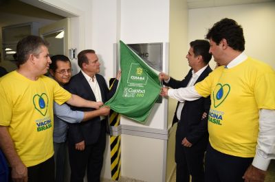 Prefeitura inaugura leitos de enfermagem do novo Pronto Socorro e ministro assina aporte financeiro