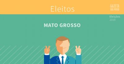 Mauro Mendes, do DEM, � eleito governador de Mato Grosso no 1� turno
