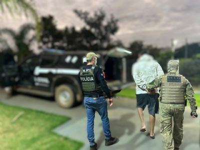 ​Alvo da Opera��o Apito Final � preso pela Pol�cia Civil em Chapada dos Guimar�es