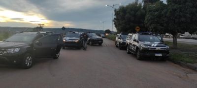 Pol�cia cumpre 102 mandados em investiga��o de viola��o de lacres de drogas em C�ceres