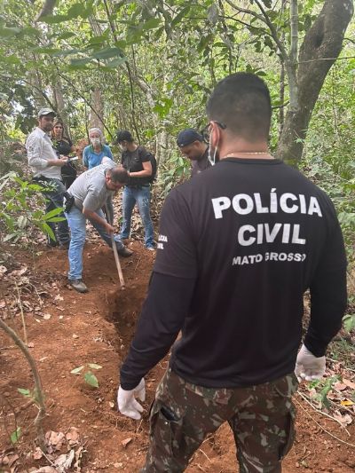 Pol�cia Civil localiza restos mortais de mulher desaparecida desde outubro em Canarana