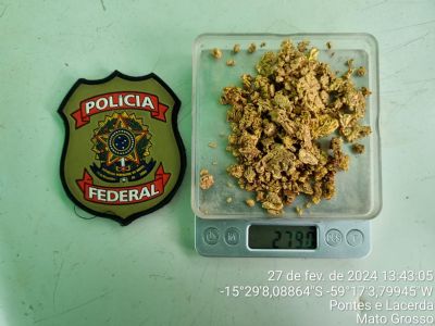Garimpeiros s�o presos em opera��o da Pol�cia Federal em MT