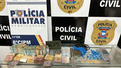 ​Opera��o cumpre buscas contra fac��o criminosa e apreende quase R$ 80 mil com suspeitos