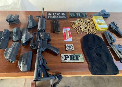 ​Pol�cia Civil cumpre mandados contra organiza��o criminosa que financiou ataques em Confresa