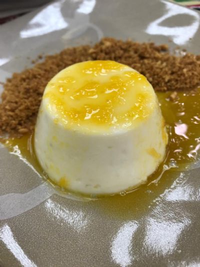 Panna Cotta de Laranja uma sobremesa deliciosa