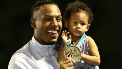 Paulo Andr� vence os 100 metros do Trof�u Brasil em Cuiab�