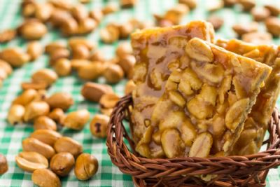 Festa junina gourmet: p� de moleque de chef leva am�ndoas e frutas