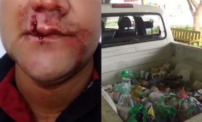 Guarda municipal � agredido com pedrada durante fiscaliza��o do toque de recolher em Parintins