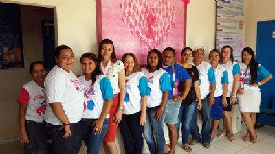 Secretaria municipal de sa�de divulga programa��o da campanha Outubro Rosa