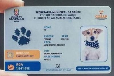 ​J� � poss�vel emitir RGA e certid�o dos pets no Brasil