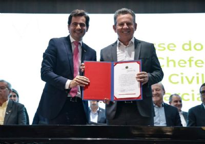 F�bio Garcia toma posse e refor�a compromisso com efici�ncia
