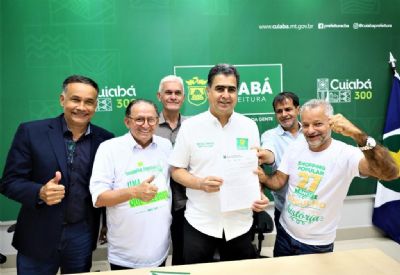 Emanuel transfere �rea de Shopping Popular e receber� usina solar em contrapartida