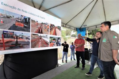 ​Emanuel Pinheiro lan�a nova etapa de obras do Sistema Lipa de Esgoto com investimento de R$ 20 milh�es