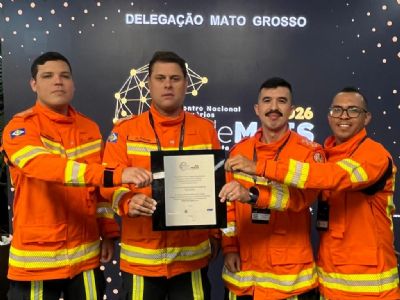 Corpo de Bombeiros de MT tem projeto de intelig�ncia geoespacial para combate aos inc�ndios florestais destacado em pr�mio nacional