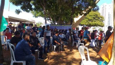 Sintep tem protesto esvaziado em Cuiab� por baixa ades�o dos professores
