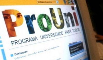 ProUni: per�odo de inscri��es para bolsas remanescentes come�a nesta segunda