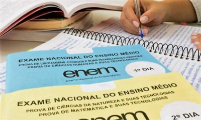 Em MT, 389 candidatos que n�o conseguiram prestar o Enem por suspeita de Covid-19 fazem a prova nesta 3� e 4�