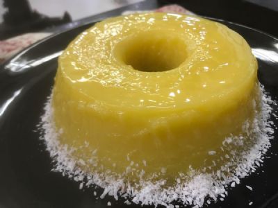 Quindim de Liquidificador delicioso