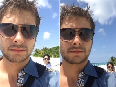 Rafael Vitti e Tat� Werneck curtem as Maldivas em Resort com di�ria de at� 5 mil reais