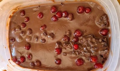 Bolo de chocolate recheado