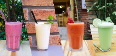 ​Sucos e vitaminas saud�veis para o ver�o
