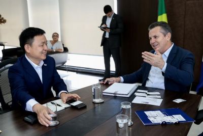 ​Mauro estreita parceria para trazer investimentos de empresa chinesa a MT