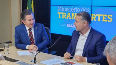 Governador articula com ministro in�cio de mais um trecho do Rodoanel em Cuiab�