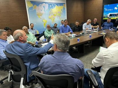 ​Geller faz primeira agenda oficial em MT com produtores