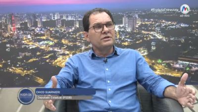 Deputado Chico Guarnieri defende CPI para apurar destina��o de R$ 20 milh�es ao TCE-MT no Roda de Entrevista
