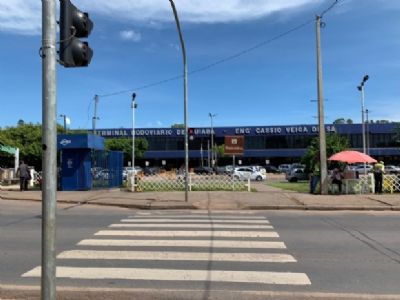 �Passarela da Rodovi�ria� come�a a ser constru�da e deve ser entregue em at� 120 dias