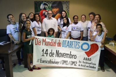 Secretaria de Sa�de realiza a��es para pacientes diab�ticos e familiares