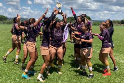 Melina Rugby � campe�o invicto da 1� etapa do Centro-Oeste de Rugby