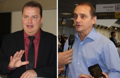 Max Russi e Wilson Santos deixam secretarias e retornam � Assembleia
