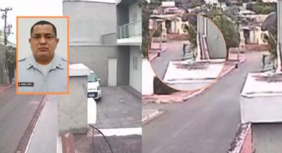 ​C�mera mostra criminoso atirando na cabe�a de sargento da PM