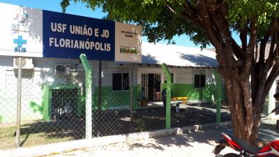 Prefeito entrega obras de PSF que atende bairros Jardim Florian�polis e Uni�o nesta sexta-feira