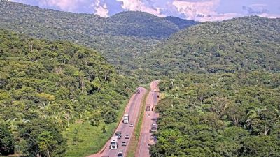 ​Serra de S�o Vicente ser� interditada para manuten��o na noite deste s�bado