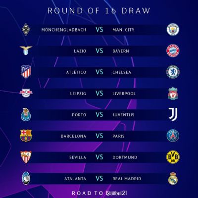 Oitavas de final da Champions: PSG vai enfrentar o Barcelona