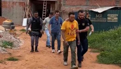 ​Suspeito de matar m�e e filhas � preso