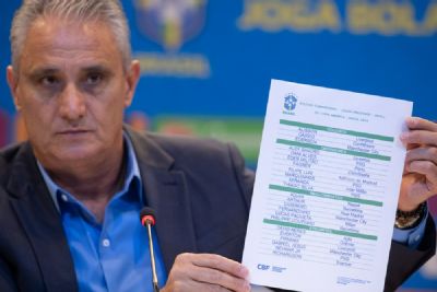 Tite divulga convoca��o do Brasil para a Copa Am�rica com Neres e Fernandinho: 