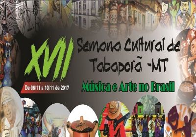 Departamento de Cultura de Tabapor� realiza 17� Semana Cultural