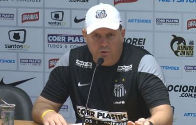 ​Santos mant�m Marcelo Fernandes como t�cnico para jogo contra o Vasco