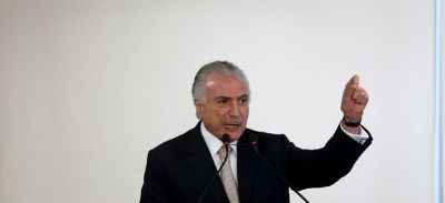Na conven��o do PMDB, Temer diz que reforma da Previd�ncia deve ampliar empregos
