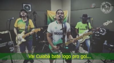 Banda de rock The Xomanos lan�a m�sica em homenagem ao Cuiab� Esporte Clube