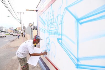 ​Artes em grafite que homenageia �Cuiab� 300 anos� ser� lan�ada nesta segunda-feira