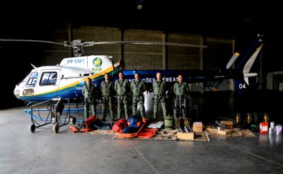 Profissionais j� est�o preparados para atuarem na base a�rea de Sorriso