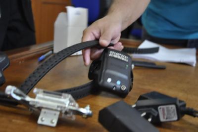 Pol�cia investiga com�rcio de lacres falsos de tornozeleiras